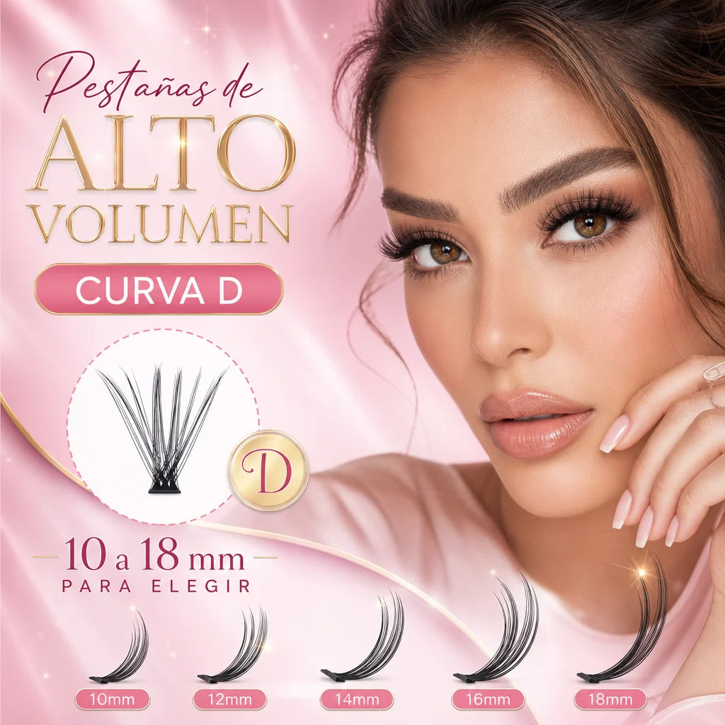 Kit de Pestañas Pelo a Pelo