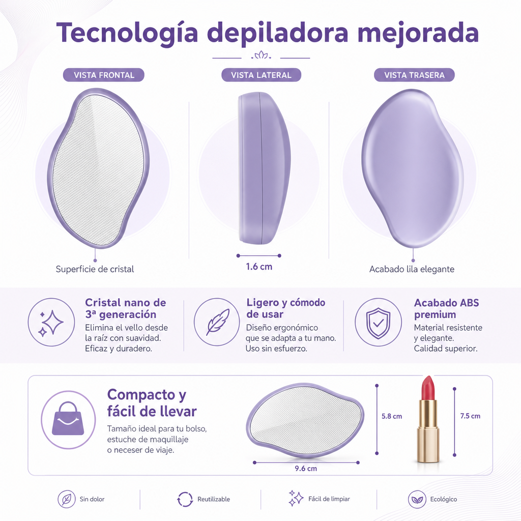 Depilador de Cristal Mágico
