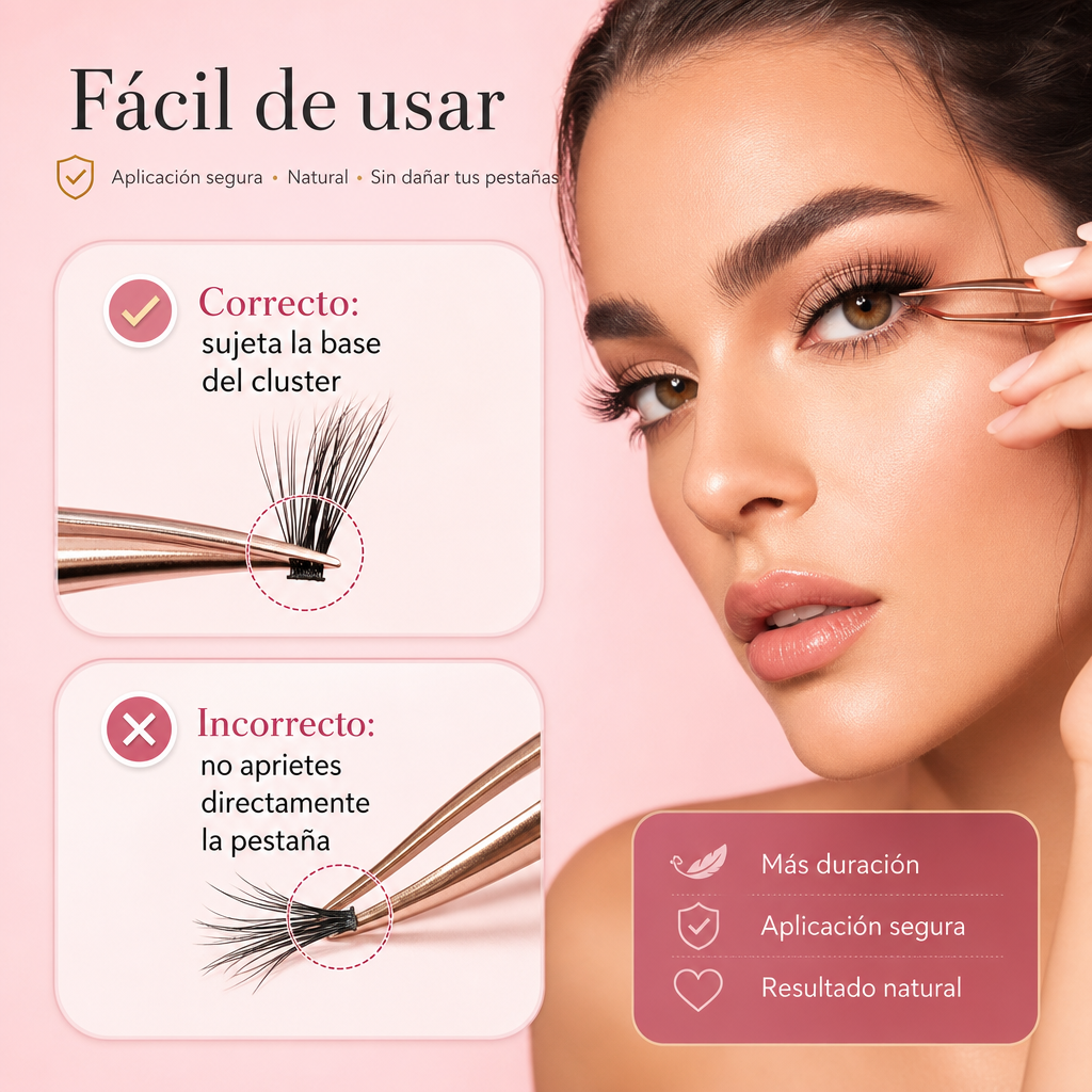 Kit de Pestañas Pelo a Pelo