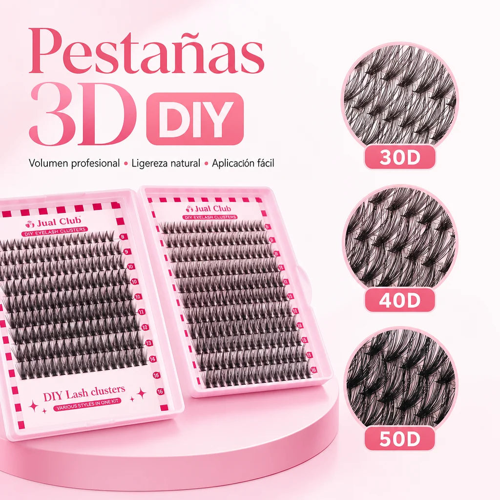 Kit de Pestañas Pelo a Pelo